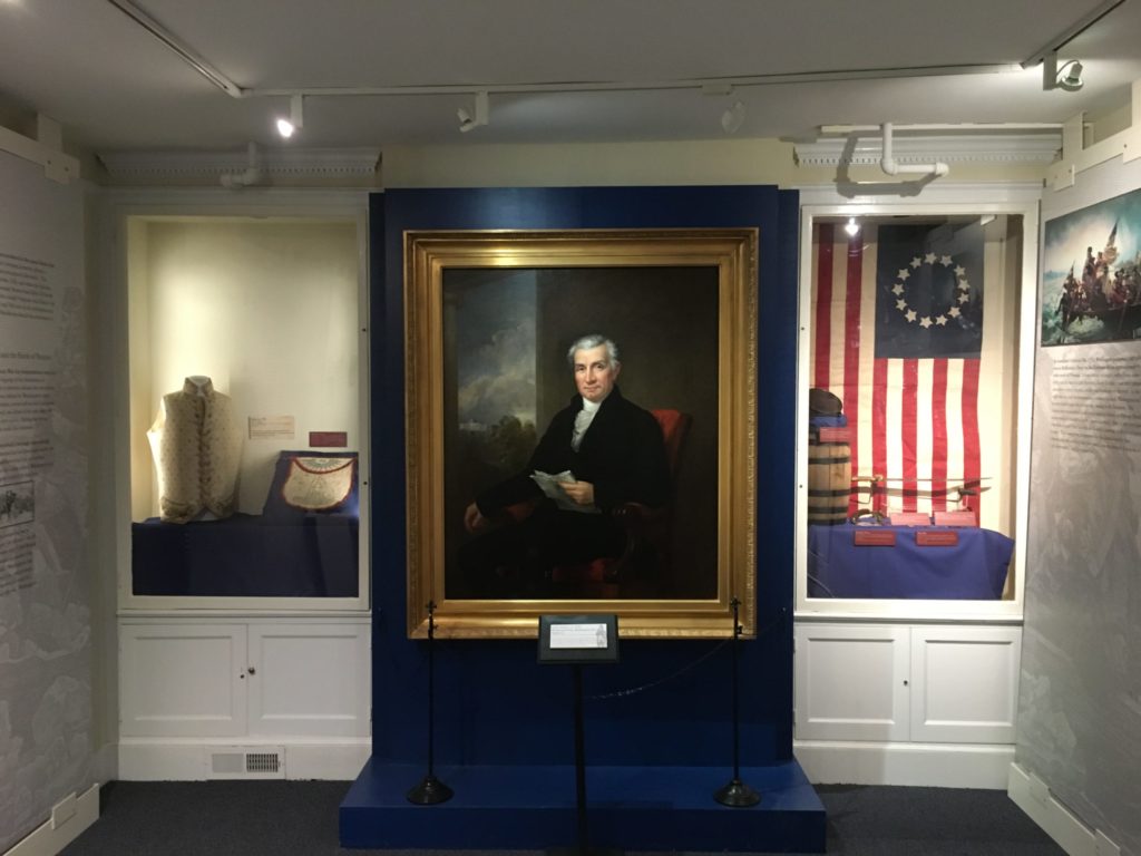 Framed photo of James Monroe